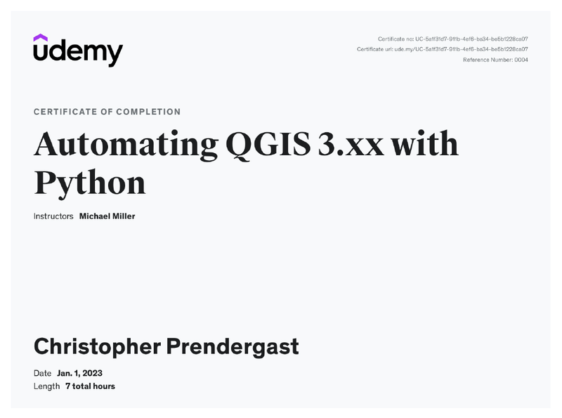 [Automating QGIS 3.xx with Python](#automating-qgis-3xx-with-python)