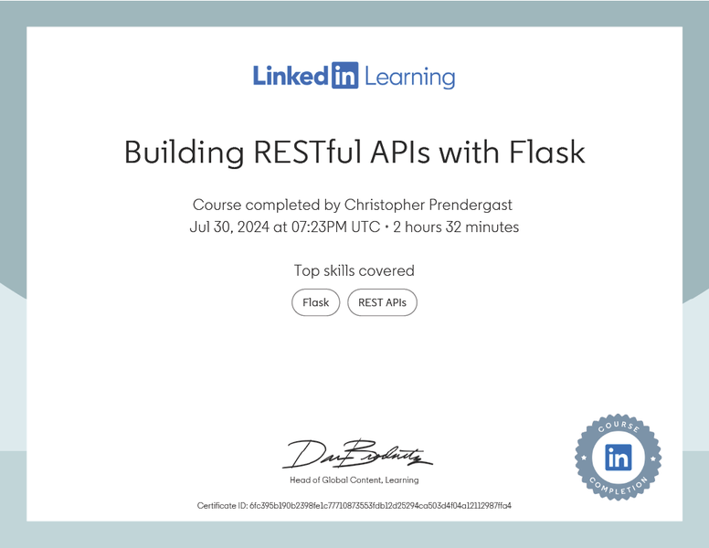 [Building RESTful APIs with Flask](#building-restful-apis-with-flask)