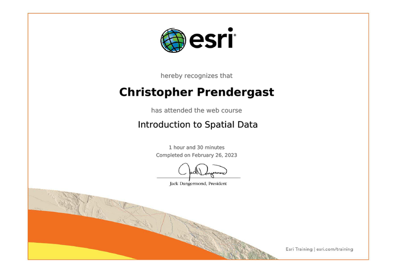 [Introduction to Spatial Data](#introduction-to-spatial-data)