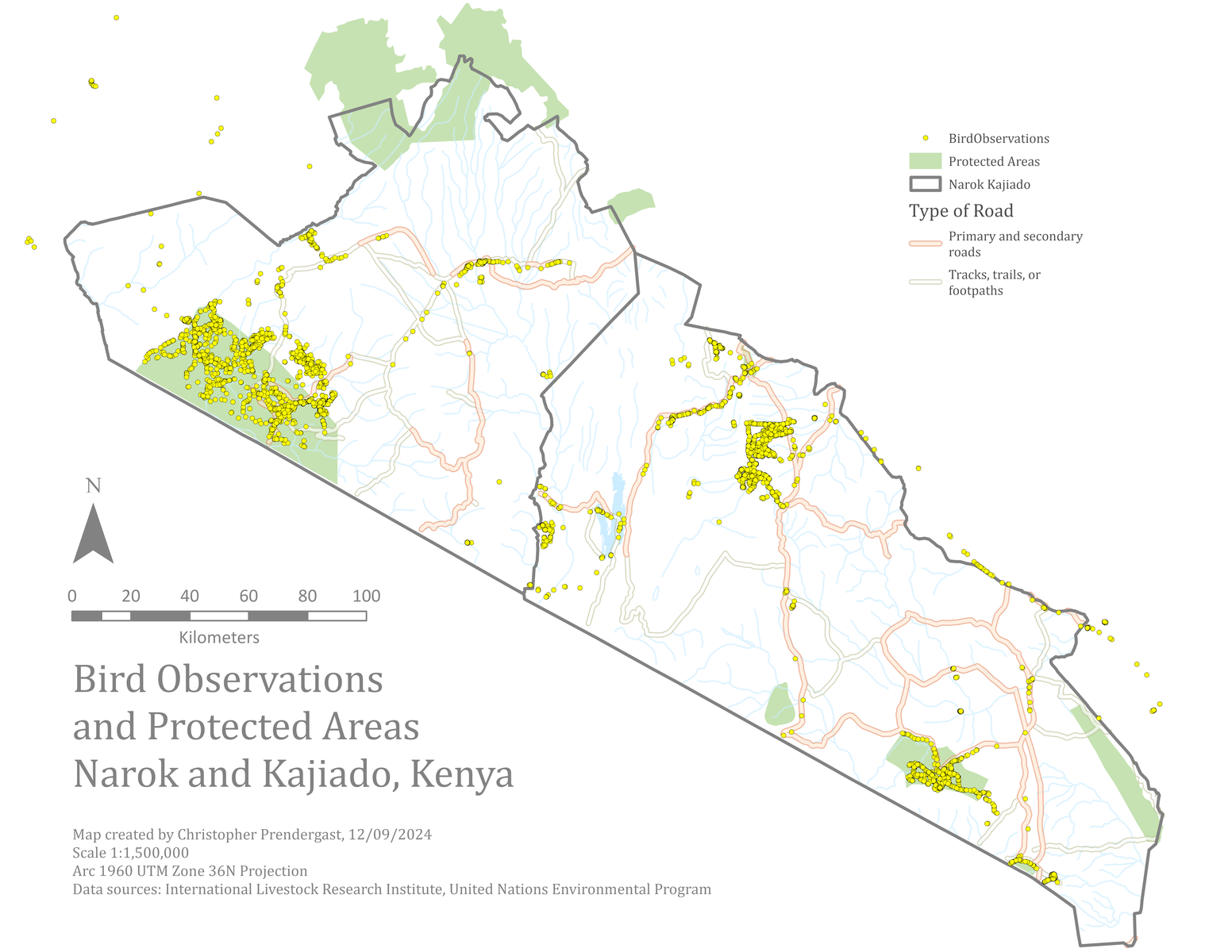 Bird Observations, Narok and Kajiado Districts, Kenya · portfolio