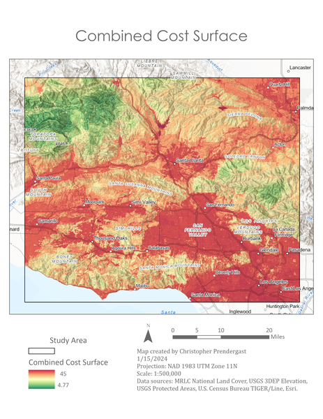 Combined Cost Surface