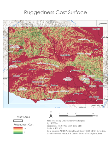 Ruggedness Cost Surface