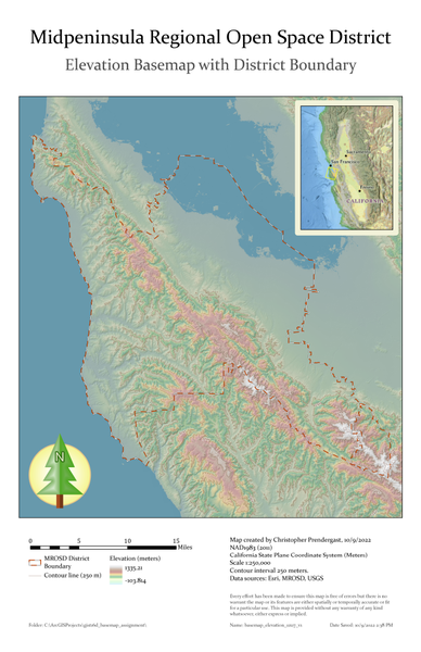 Elevation Basemap