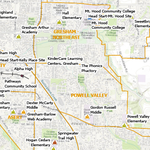 Portland Schools Map