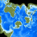 Spilhaus World Oceans Map